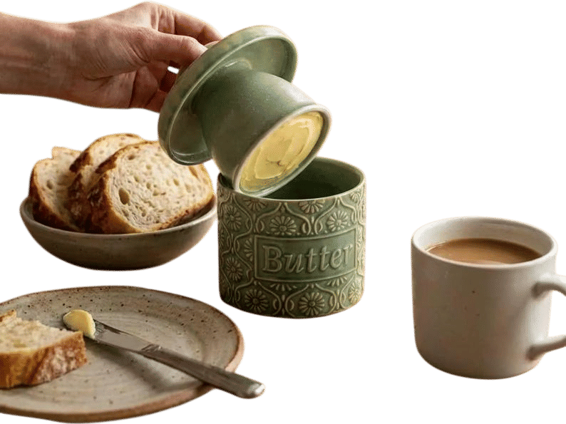 The Water Sealing Butter Crock