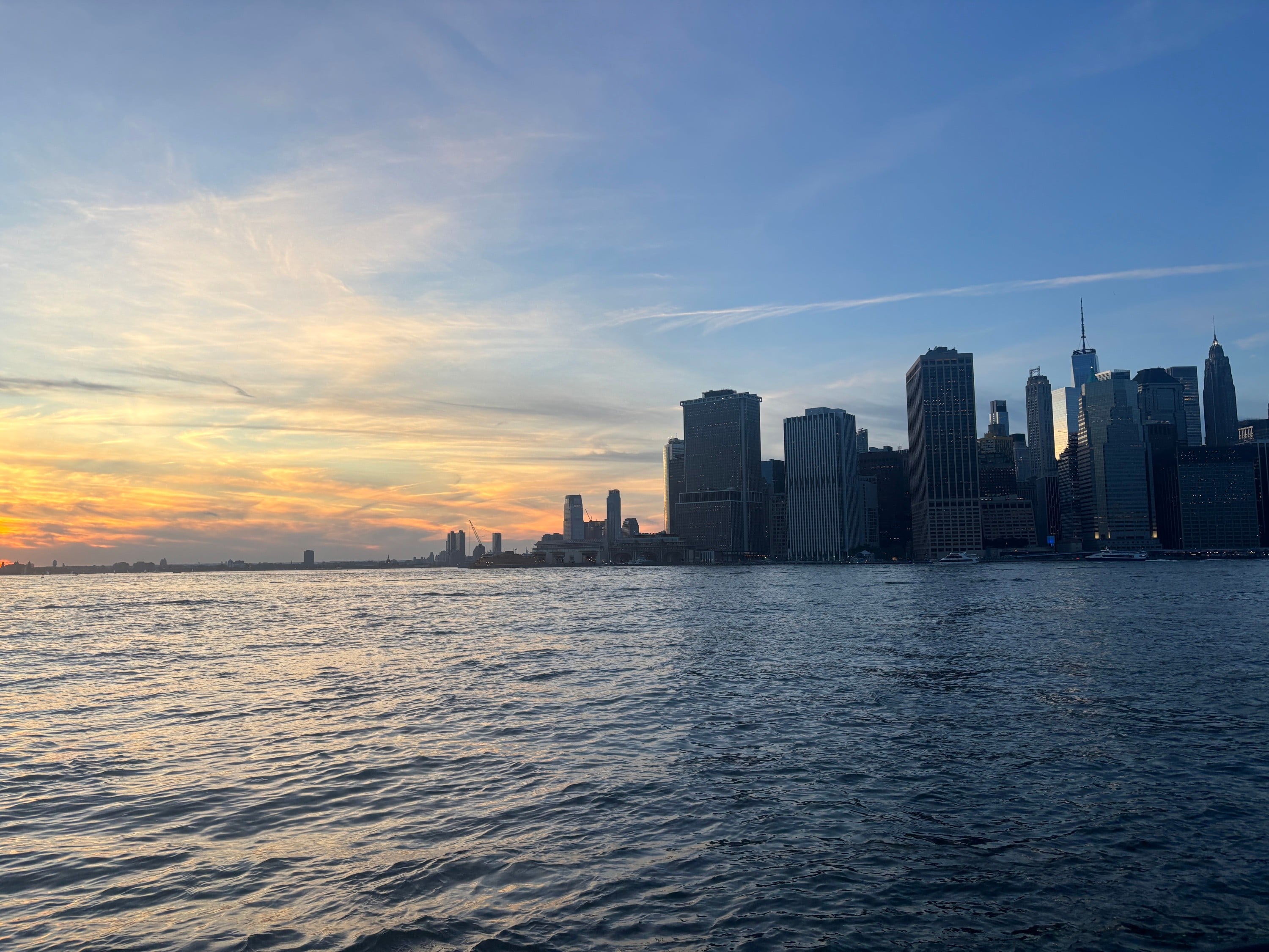 Taking an edible and walking around Brooklyn Bridge Park Pier 5
