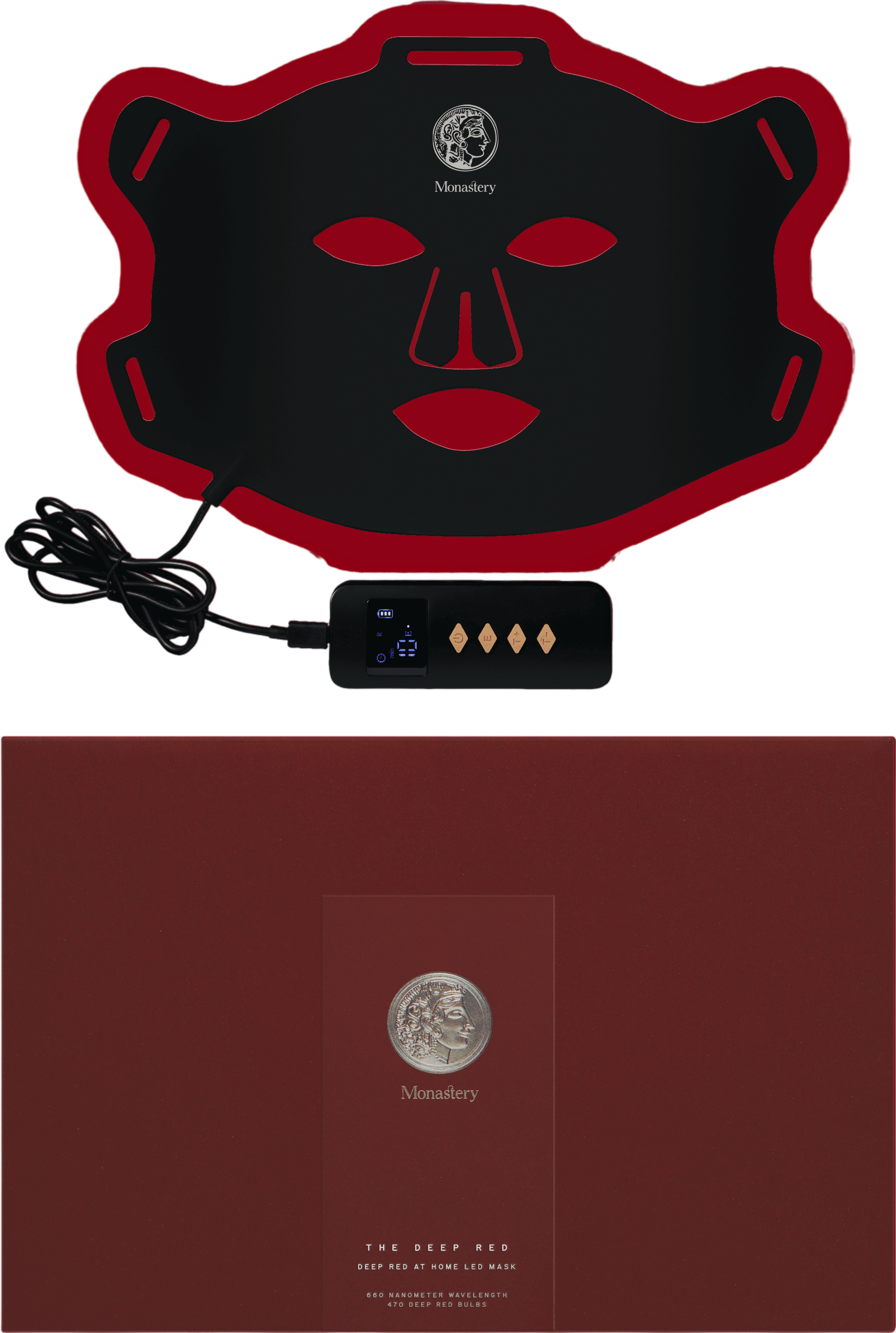 The Deep Red LED Mask