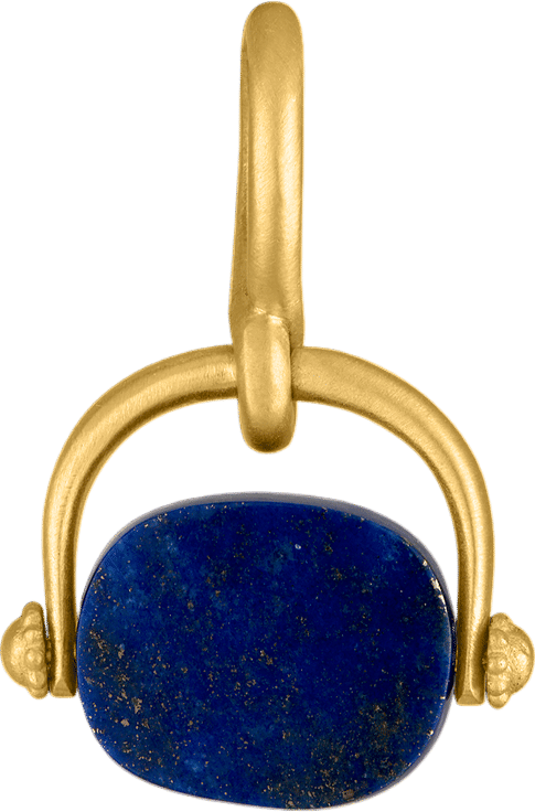 Prounis Jewelry Baby Lapis Intaglio Pendant