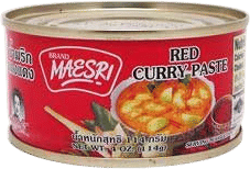 Maesri Red Curry Paste