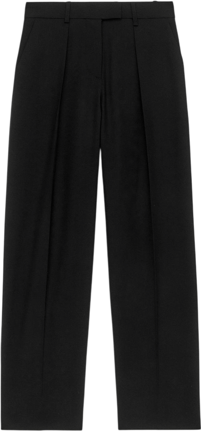 High-Waist Tailored Trousers