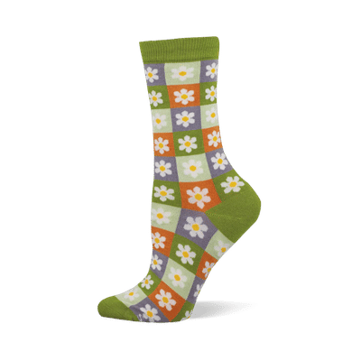 Daisy Square Socks