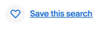 "<3 Save this search" on eBay