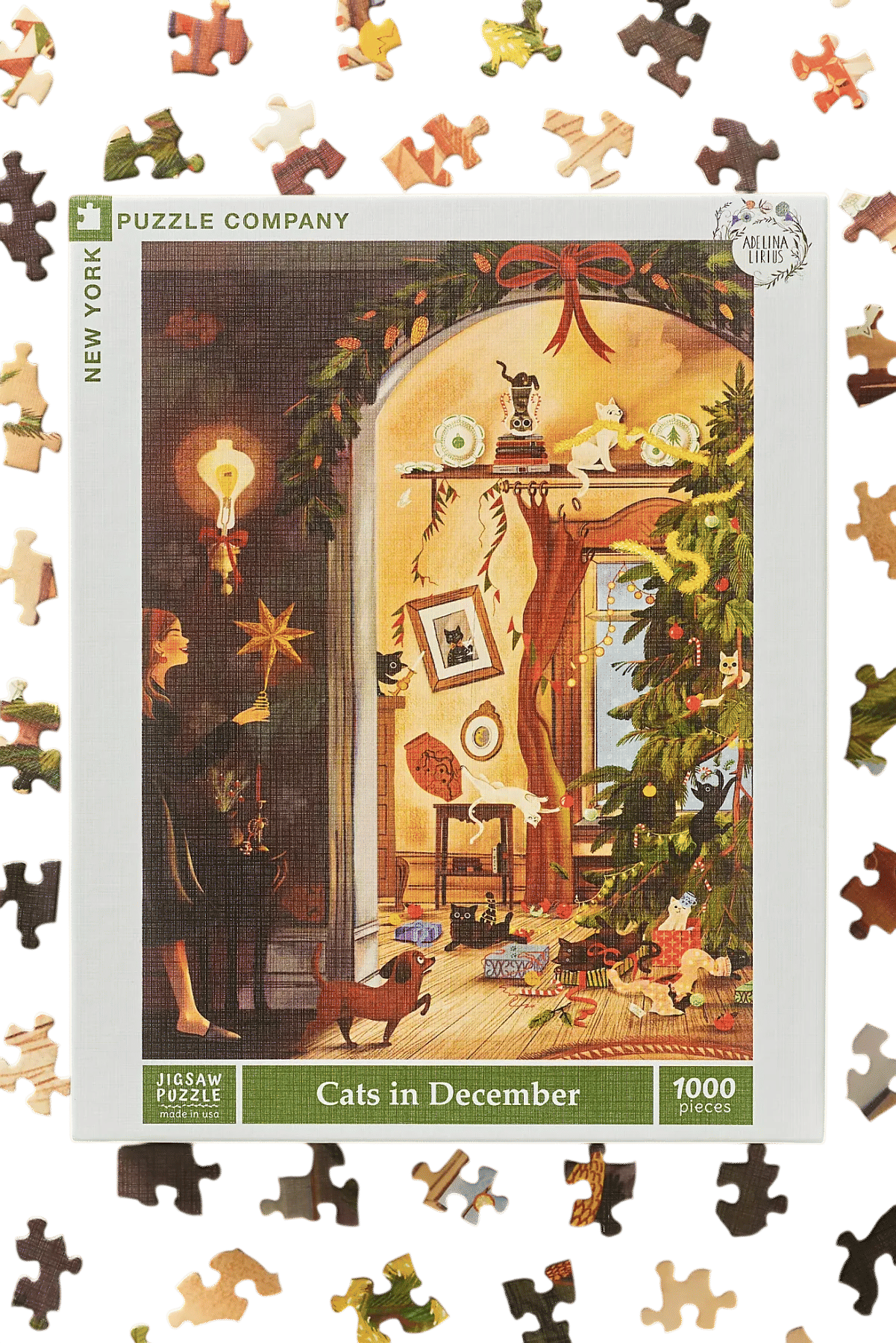 Cats in December Jigsaw Puzzle