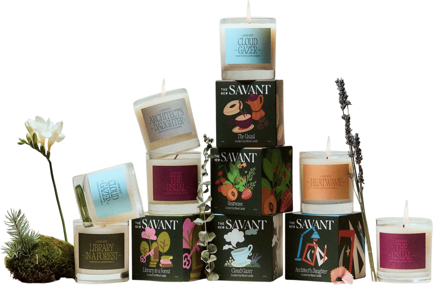 the new savant candles