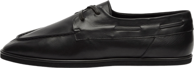 Auralee Leather Deck Shoes
