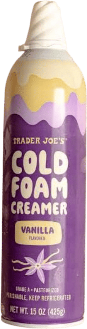 Cold foam creamer
