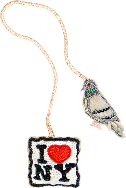 I Love NY Bag Charm