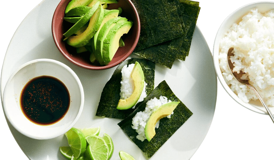Avocado Hand Rolls