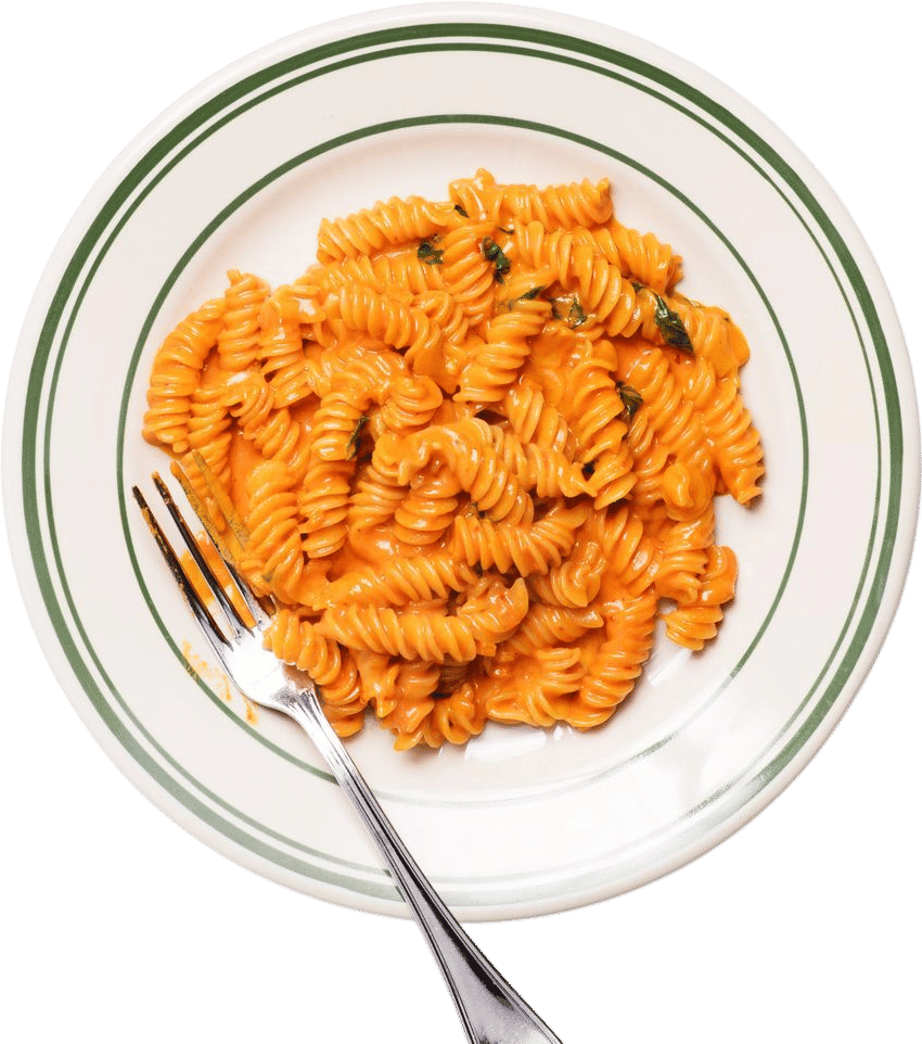 Fusilli Alla Vodka With Basil and Parmesan Recipe