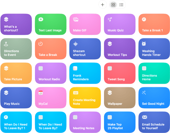 shortcuts