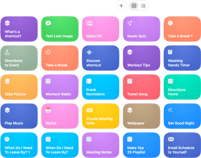 Shortcuts