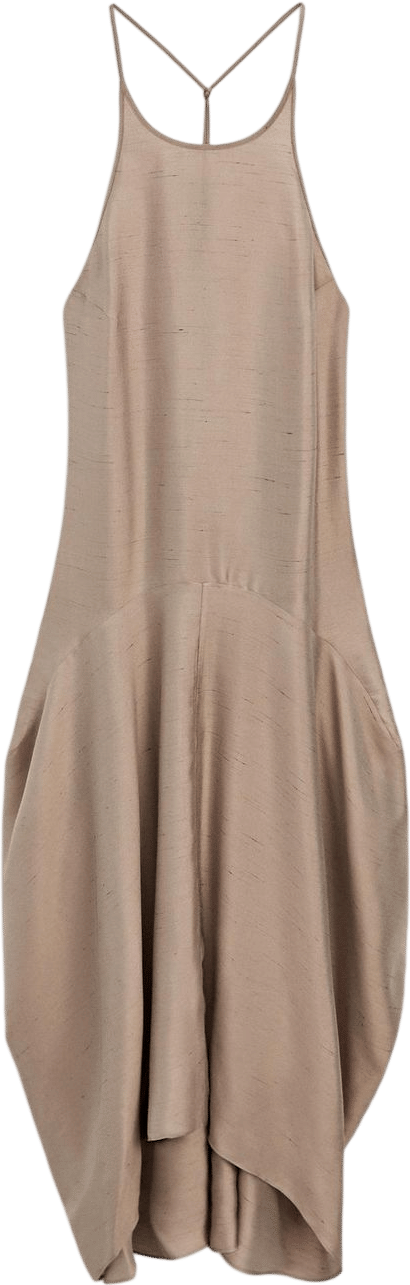 Satin Halter Dress
