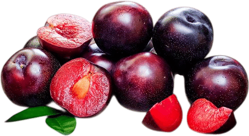 A ripened plum