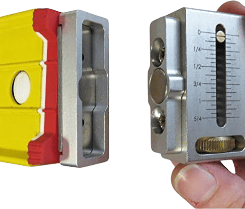 FastCap 02105 Precision How Far Out Universal Add-On Level Gauge