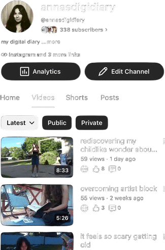 making Youtube videos