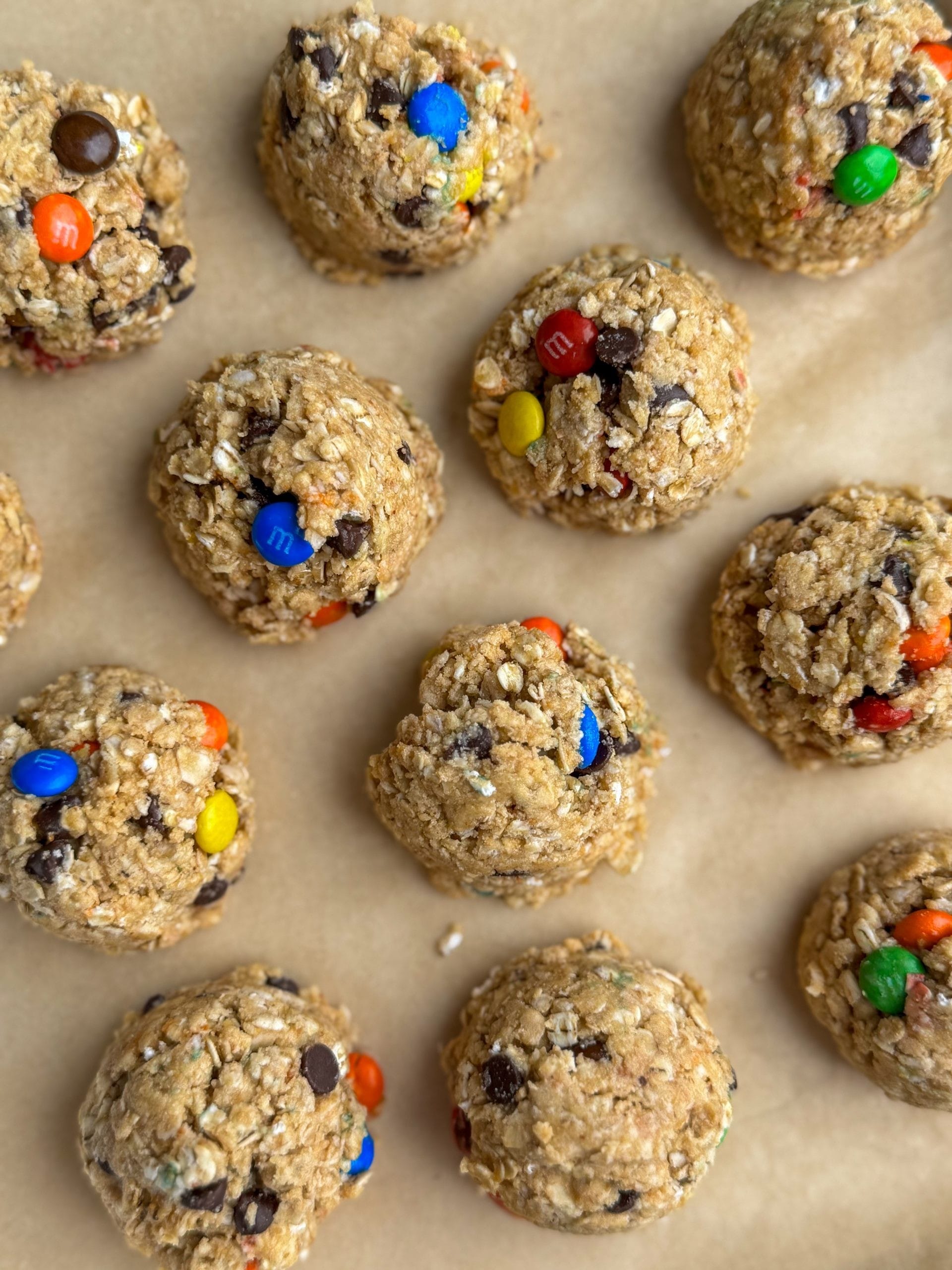 Monster Cookie Protein Balls (No Bake)