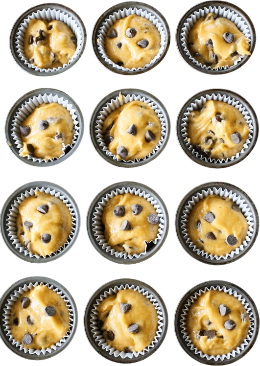 Pumpkin Chocolate Chip Muffins