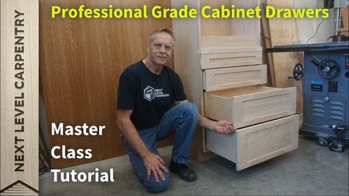 Master Class for Professional Cabinet Drawers