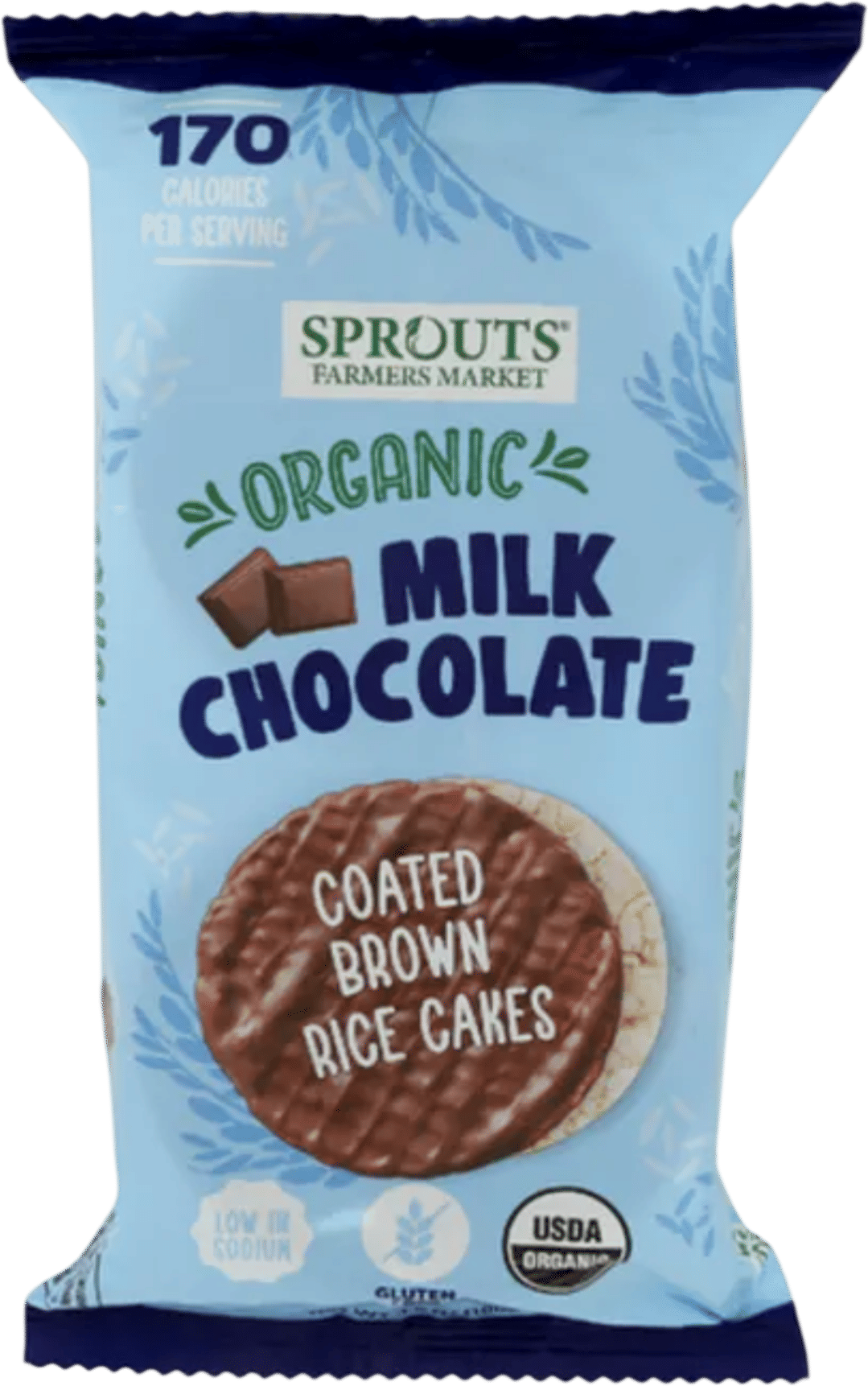 Chocolate Coated Rice Cakes
