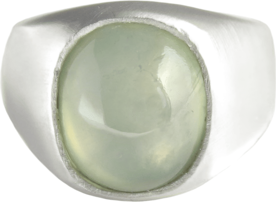 Thaleia Prehnite Ring - Size 8.75