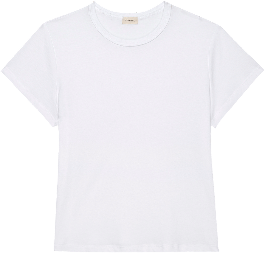 DONNI. Powder Jersey Tee