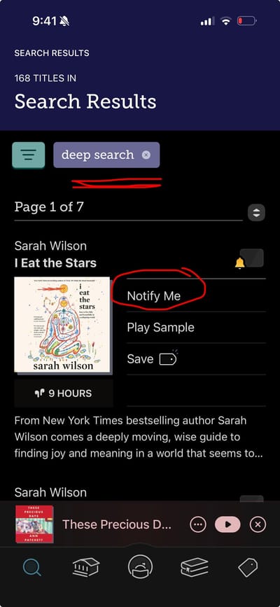 Libby Deep Search > Notify Me
