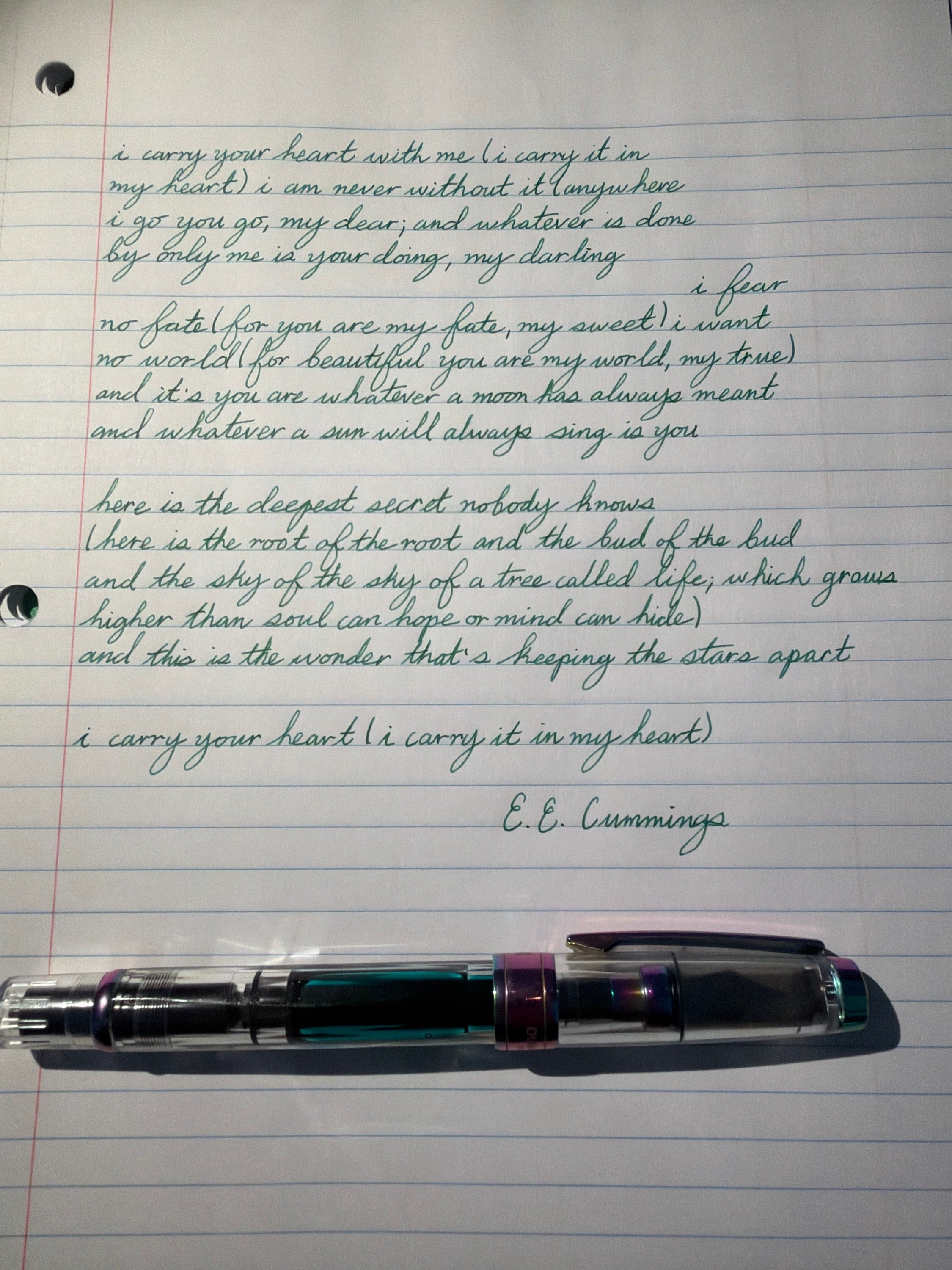 Grab your favorite pen and paper and practice your handwriting