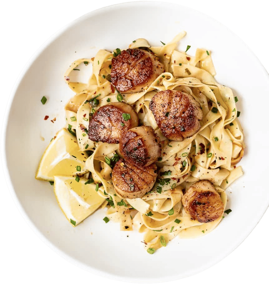 scallop lemon pasta