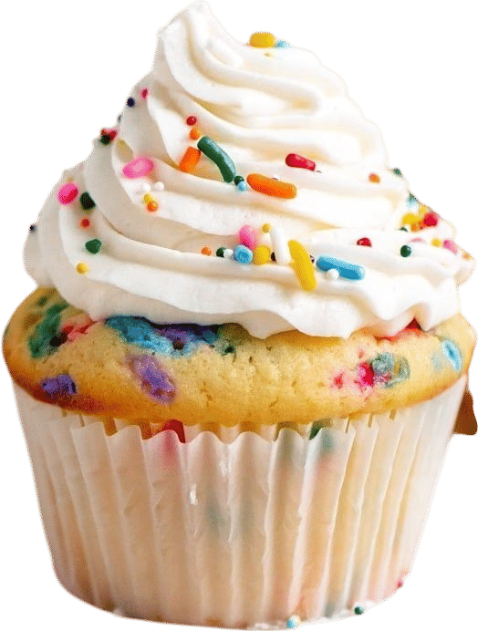 Broma Bakery Homemade Funfetti Cupcakes
