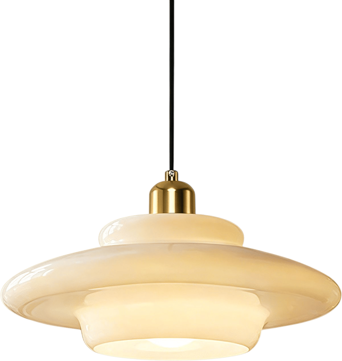 George Oliver Mid Century Pendant Lamp Gold Nordic & Reviews | Wayfair