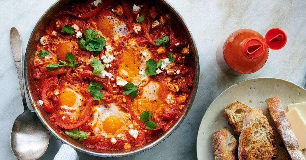 Shakshuka With Feta Recipe