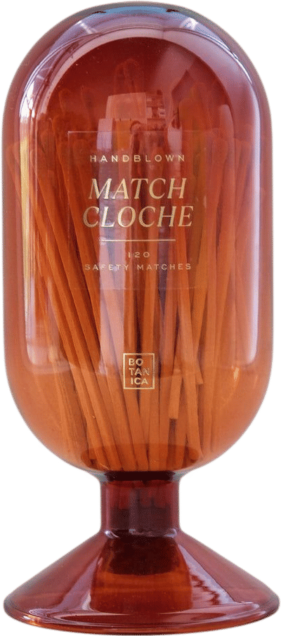 Glass Match Cloche