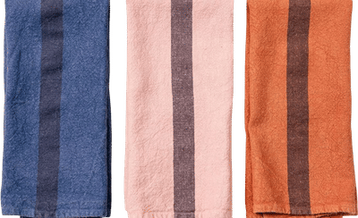 Stripe French Linen Tea Towel