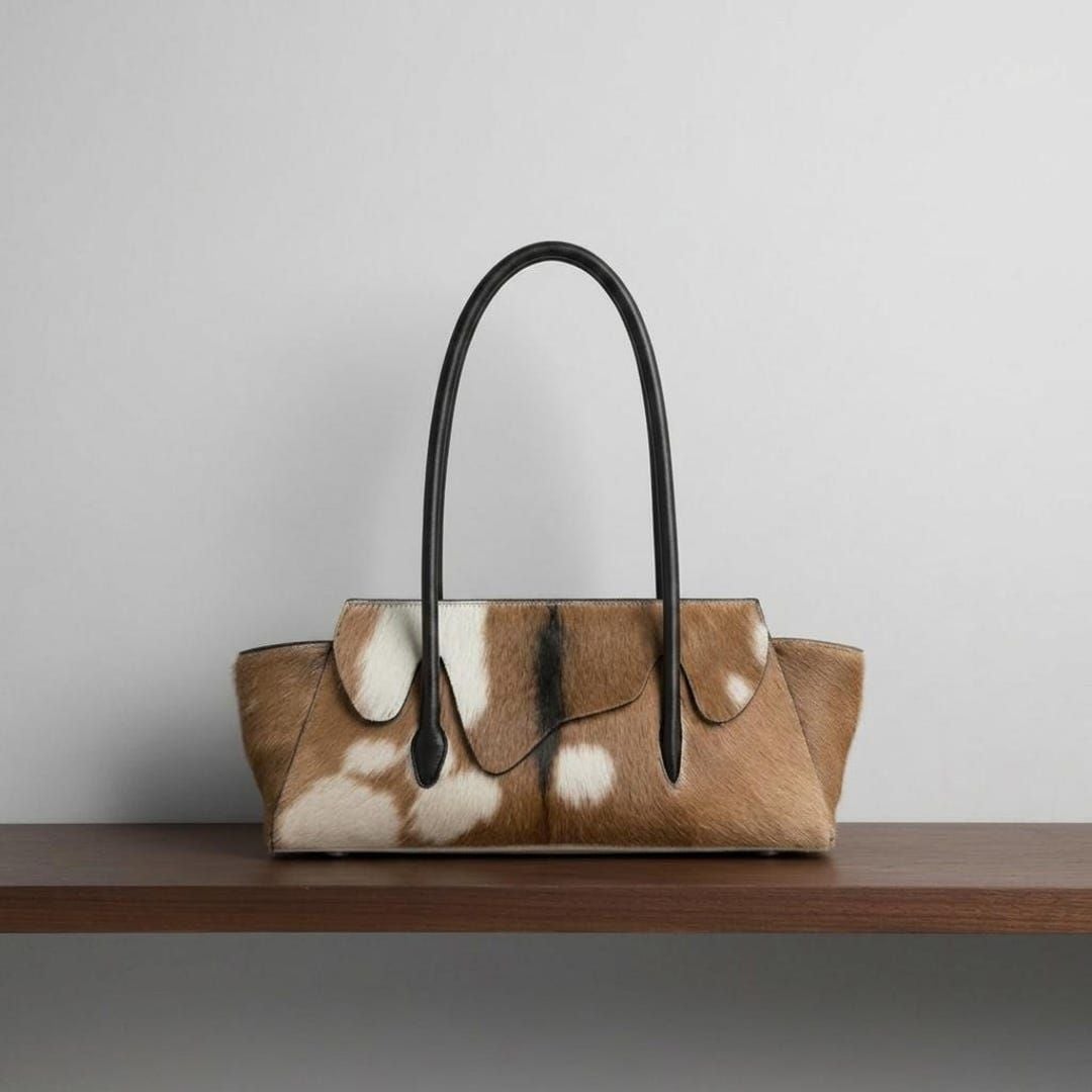 Georgie Cowhide Handbag