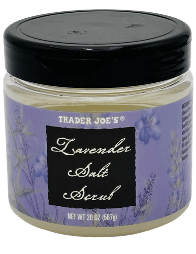 Trader Joes Lavender Salt Scrub