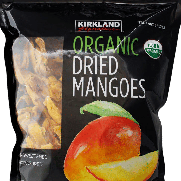 Dried mango but only from costco