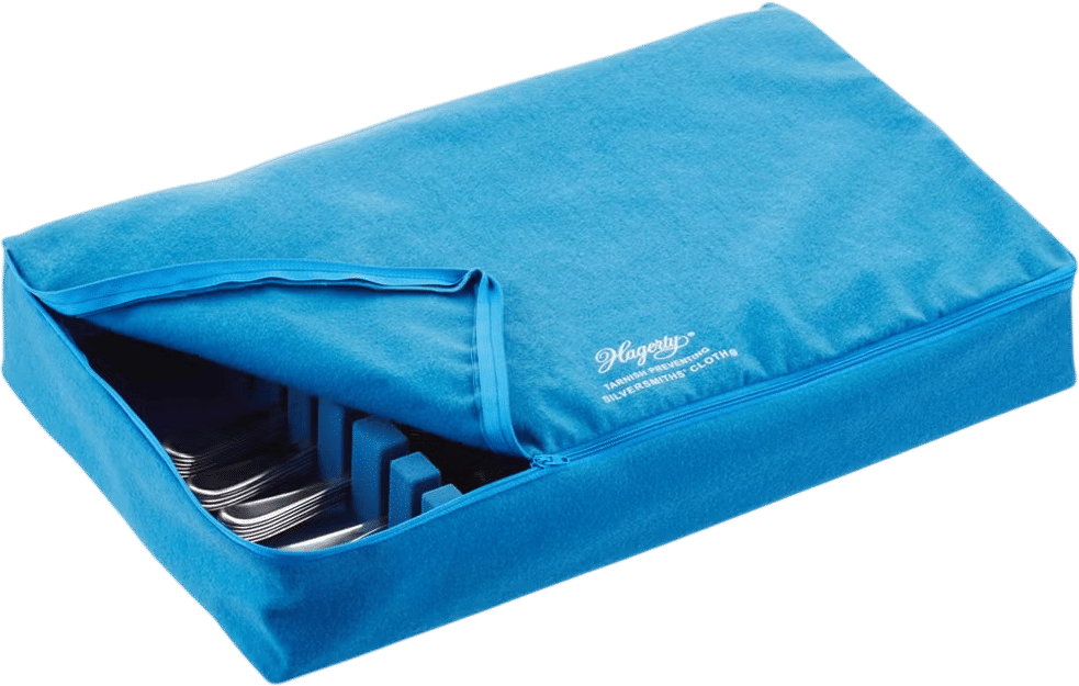 Silver Flatware Storage Tray