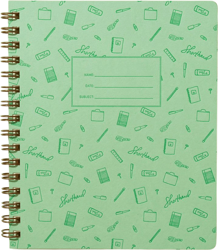 A Perfect Notebook from Shorthand (Larchmont + Highland Park)