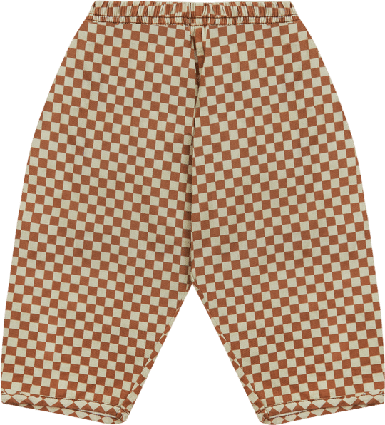 BRICK CHECK TROUSER