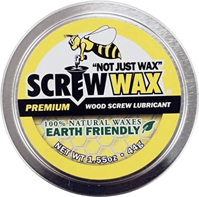 Screw Wax Premium Wood Screw Lubricant