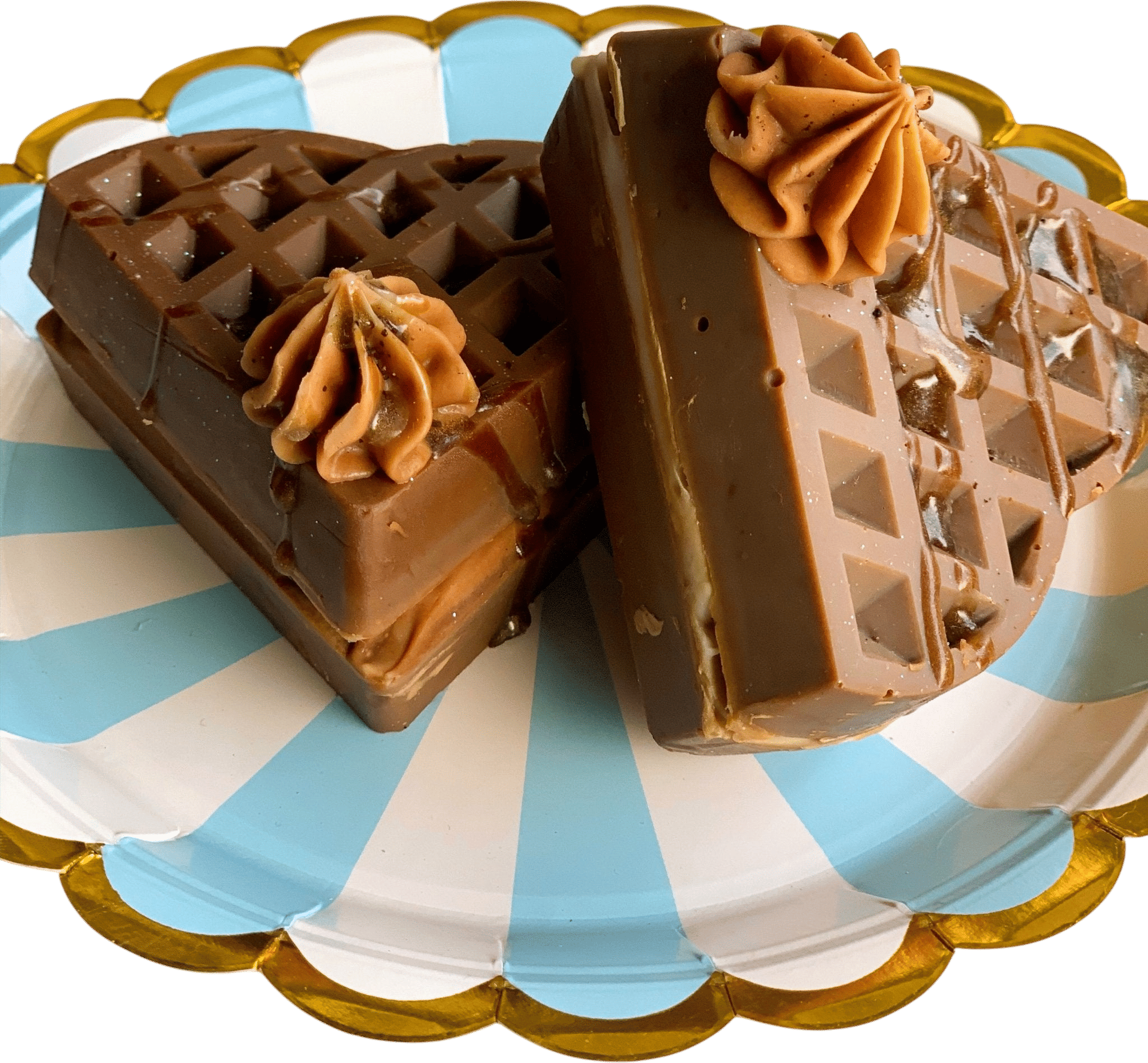 chocolate caramal waffle soap