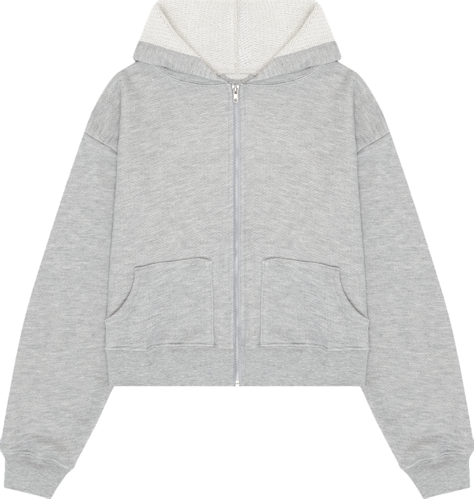 Chuck Hoodie Grey French Terry