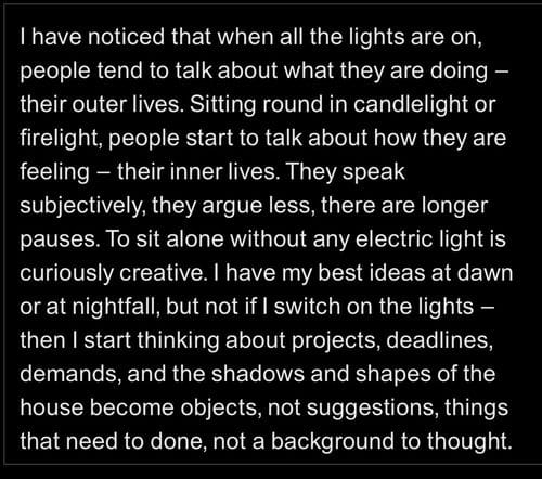 Why I adore the night - by Jeanette Winterson