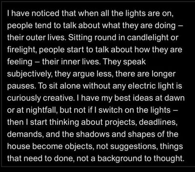 Why I Adore the Night