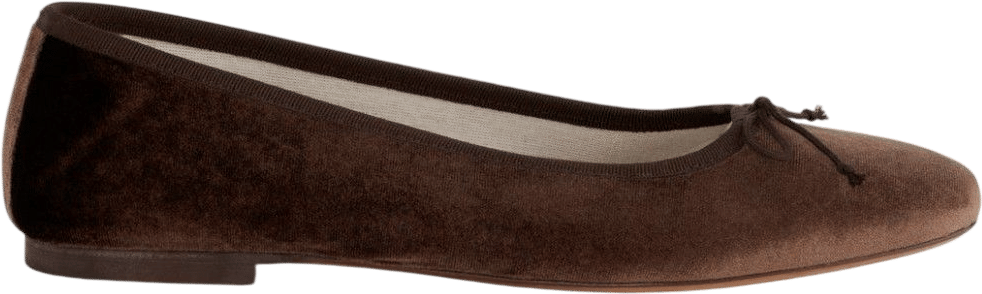 Alex Mill Prince Street Ballet Flat in Velvet