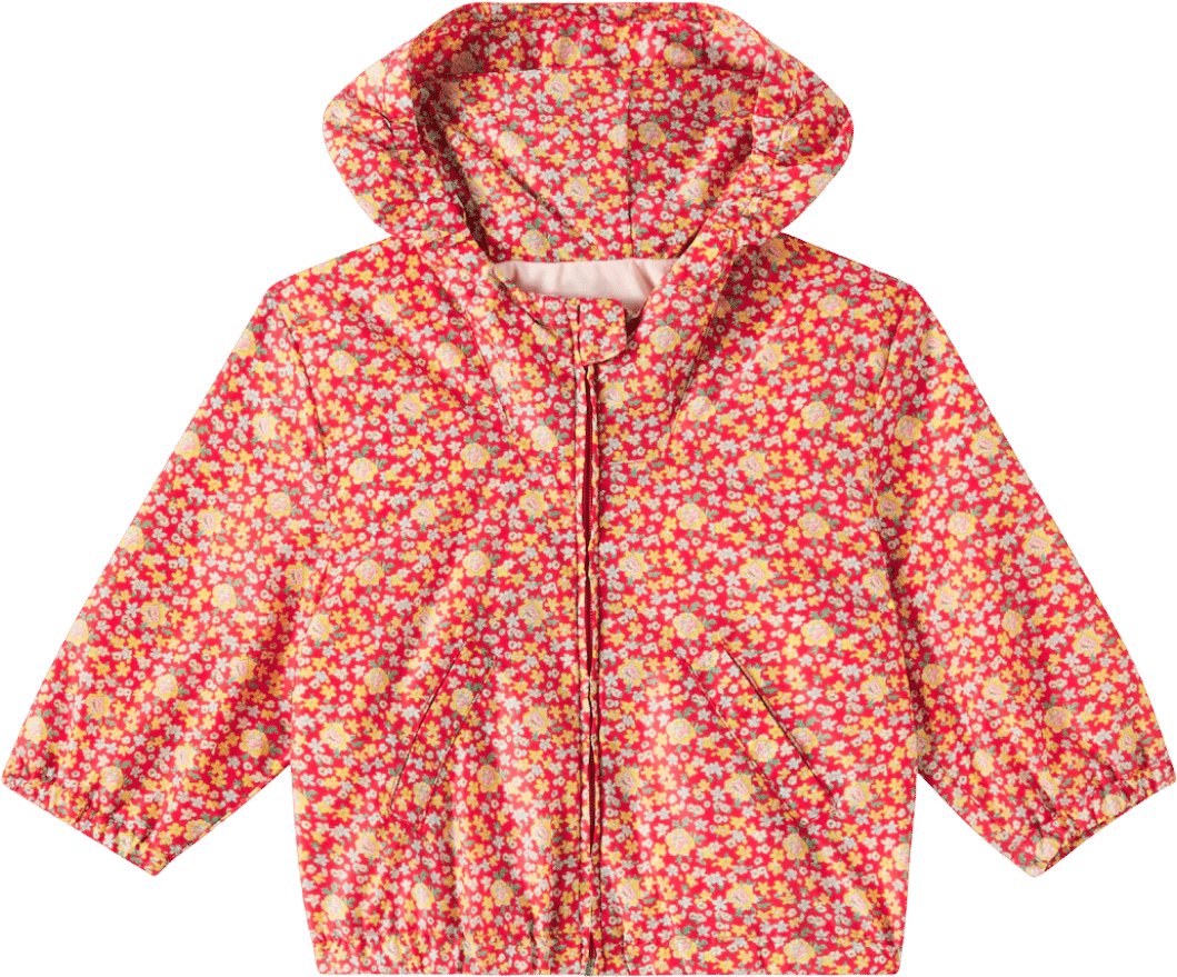Bonpoint- Baby Alana floral raincoat
