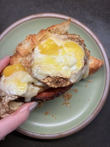 extravagant homemade breakfast sandwiches