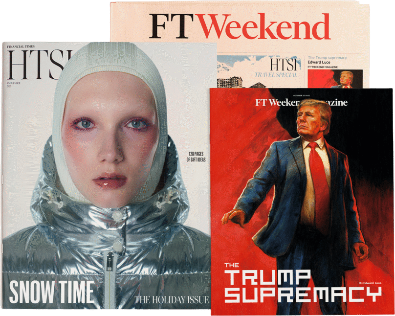 The Financial Times Weekend Edition that includes “How To Spend It Magazine”